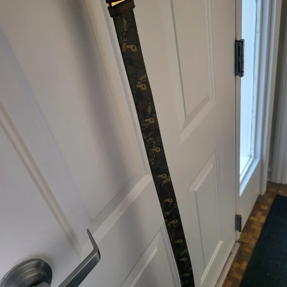 Authentic Palace x Gucci Supreme G Square Buckle Reverrsible Camouflage Belt